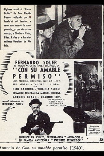 Poster of Con su amable permiso