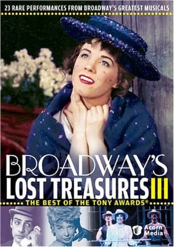 Poster of Broadway's Lost Treasures III: The Best of The Tony Awards