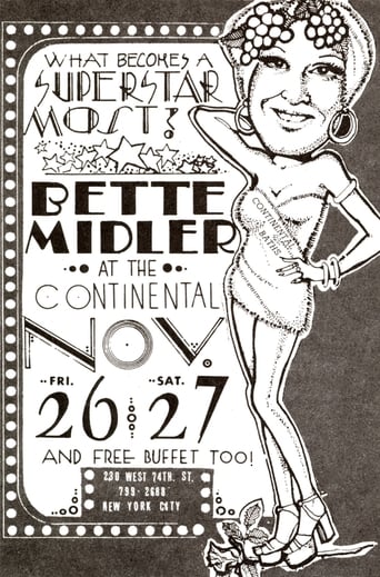 Poster of Bette Midler at the Continental Baths