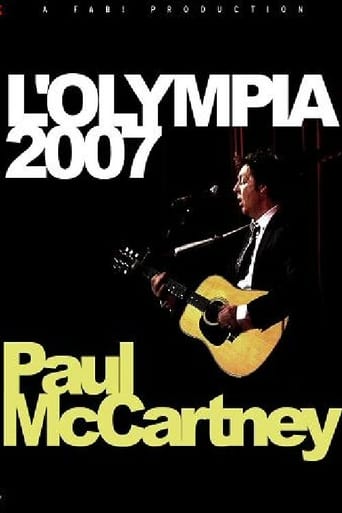 Poster of Paul McCartney: Live at the Olympia Paris 2007