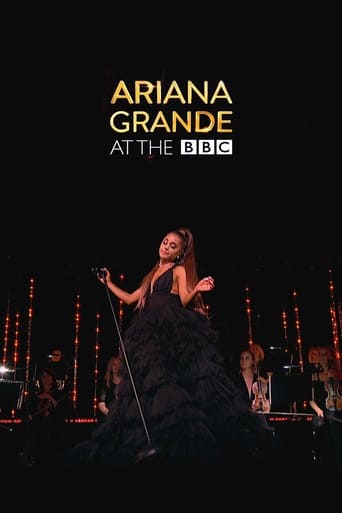 Poster of Ariana Grande at the BBC