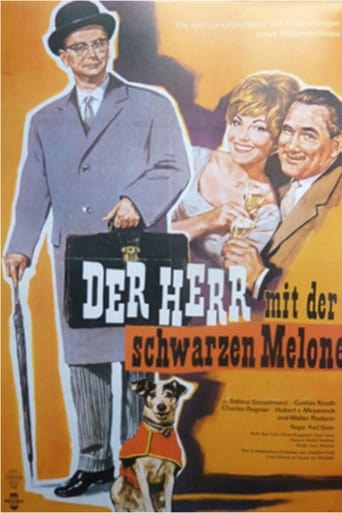 Poster of Der Herr mit der schwarzen Melone