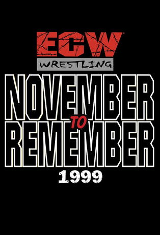 Poster of ECW November to Remember 1999