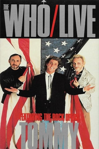 Poster of The Who Live, Featuring the Rock Opera Tommy