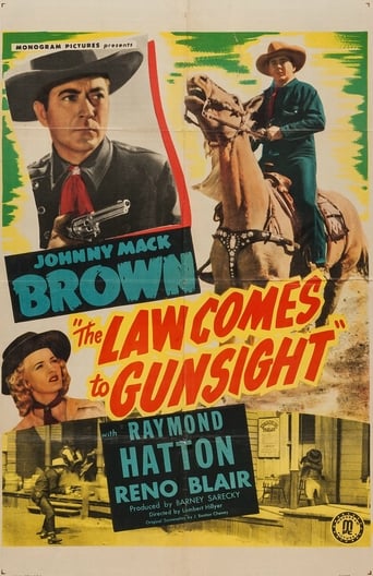 Poster of The Law Comes to Gunsight