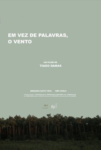 Em vez de palavras, o vento Poster of Em vez de palavras, o vento