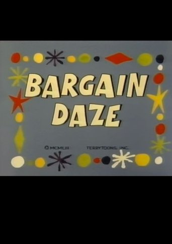 Bargain Daze Poster of Bargain Daze
