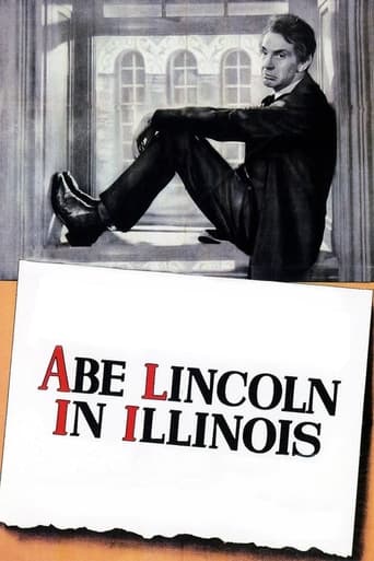 Poster of Abe Lincoln in Illinois