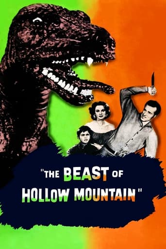 Poster of The Beast of Hollow Mountain