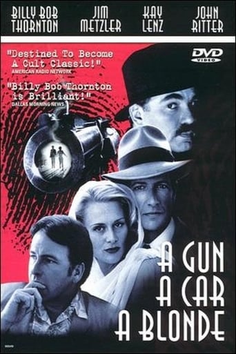 Poster of A Gun, a Car, a Blonde