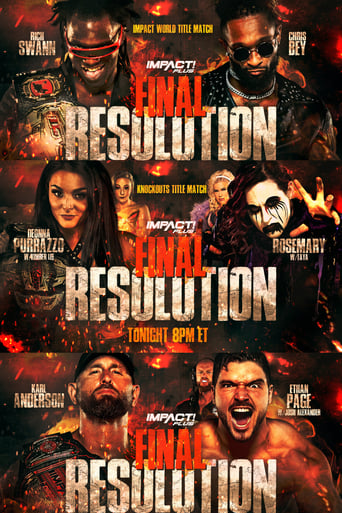 Poster of IMPACT Wrestling: Final Resolution