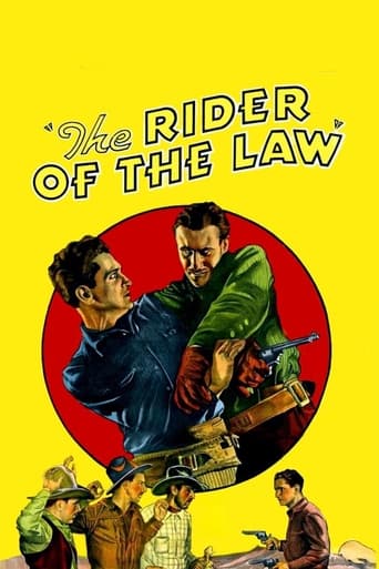 Poster of The Rider of the Law