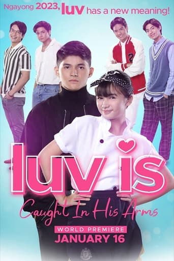 Poster of Luv is: Caught in His Arms