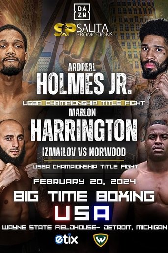 Poster of Ardreal Holmes Jr vs. Marlon Harrington