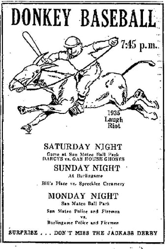 Poster of Donkey Baseball