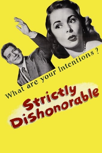 Poster of Strictly Dishonorable