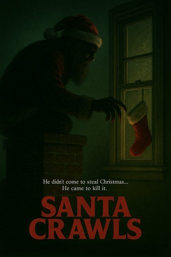 Santa Crawls Poster of Santa Crawls