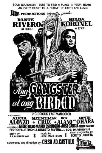 Poster of Ang Gangster At Ang Birhen