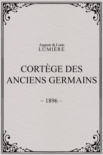 Poster of Cortège des anciens Germains