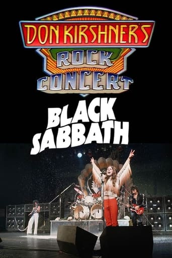 Poster of Black Sabbath - Don Kirshner's Rock Concert