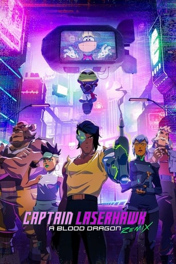 Poster of Captain Laserhawk: A Blood Dragon Remix