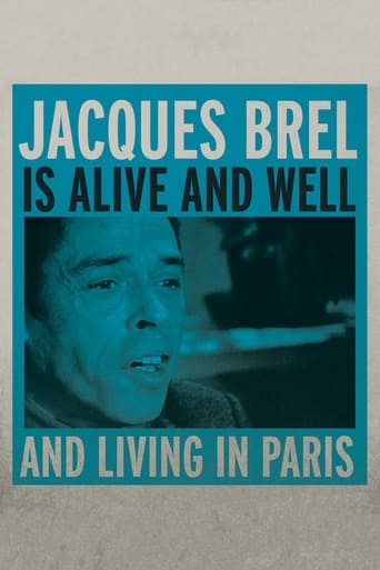 Poster of Jacques Brel Is Alive and Well and Living in Paris