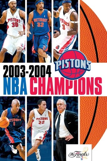 Poster of 2003-2004 NBA Champions - Detroit Pistons