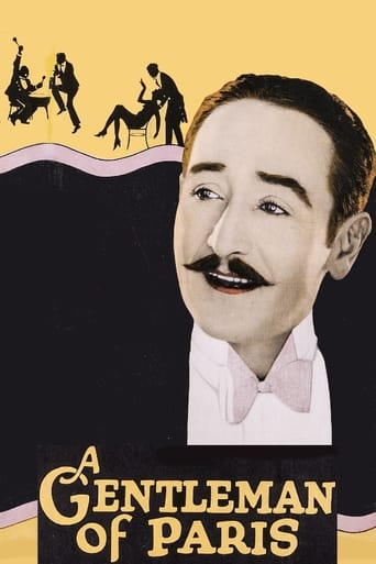 Poster of A Gentleman of Paris