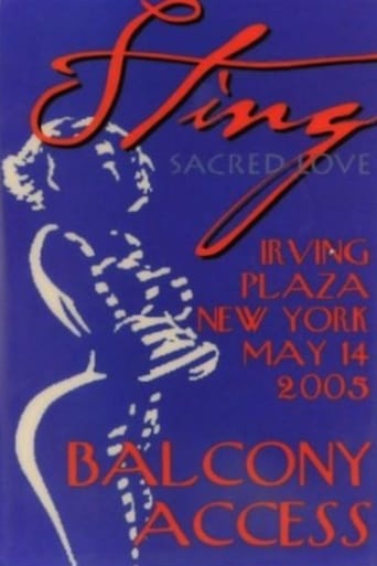 Poster of Sting Live At Irving Plaza