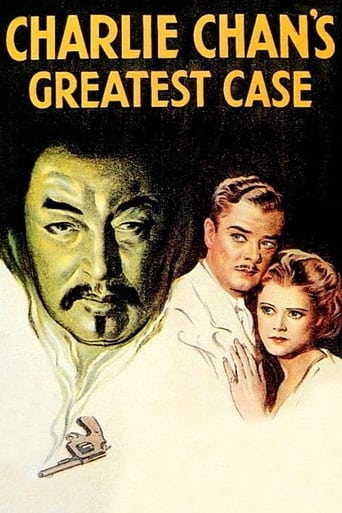 Poster of Charlie Chan's Greatest Case