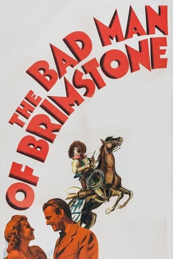 Poster of The Bad Man of Brimstone