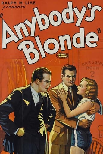 Poster of Anybody's Blonde