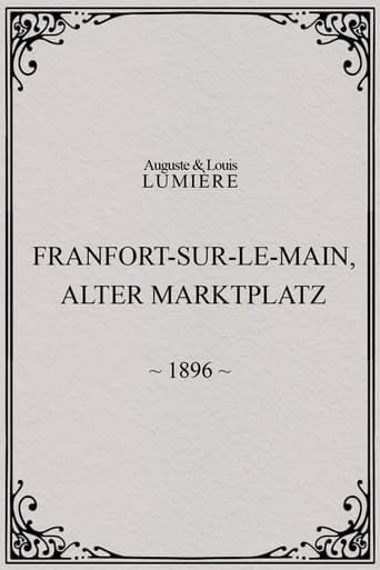 Poster of Francfort-sur-le-Main, Alter-Marktplatz