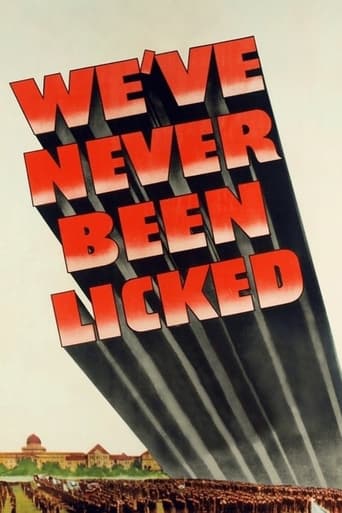 Poster of We've Never Been Licked