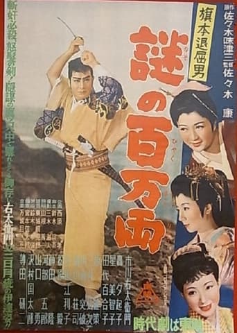 Poster of 旗本退屈男　謎の百万両