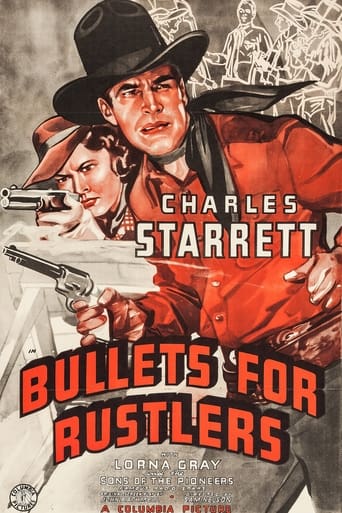 Poster of Bullets for Rustlers