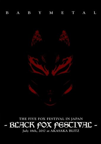 Poster of BABYMETAL THE FIVE FOX FESTIVAL IN JAPAN - BLACK FOX FESTIVAL