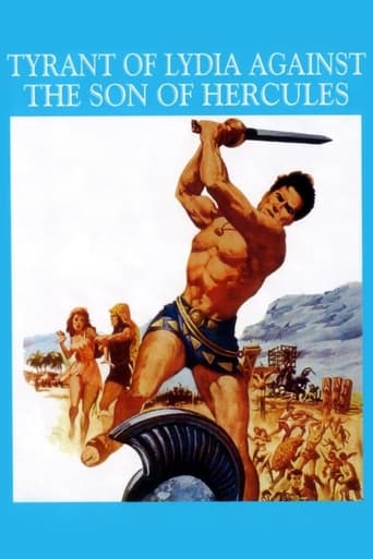Poster of The Tyrant of Lydia Against the Son of Hercules