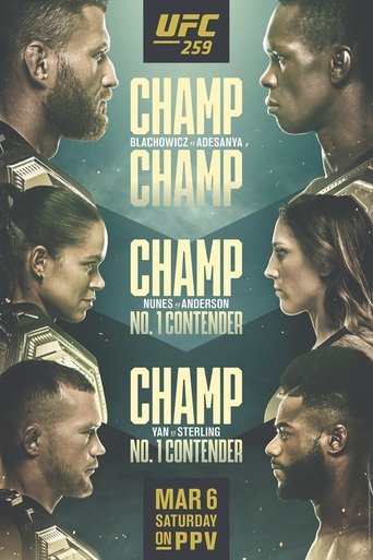 Poster of UFC 259: Blachowicz vs. Adesanya