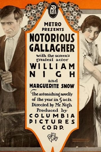 Poster of Notorious Gallagher; or, His Great Triumph