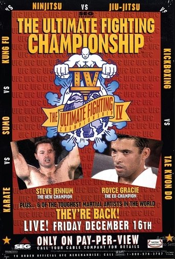 Poster of UFC 4: Revenge of the Warriors