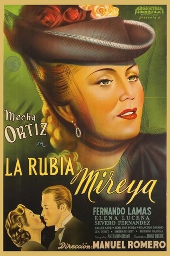 La rubia Mireya Poster of La rubia Mireya