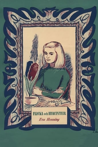 Poster of Girl with Hyacinths