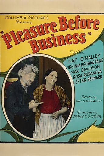 Poster of Pleasure Before Business