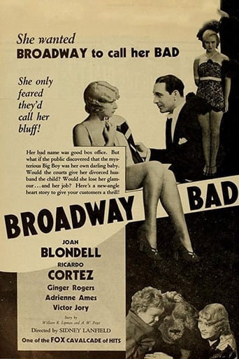 Poster of Broadway Bad