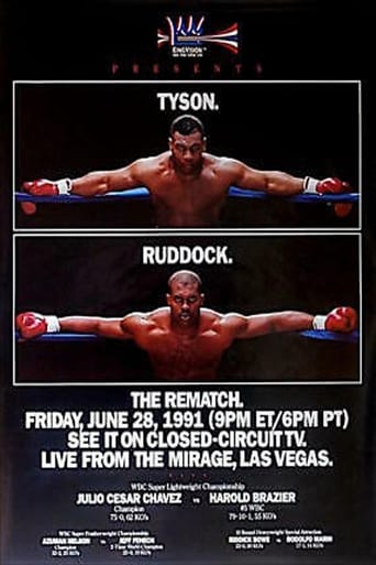 Poster of Mike Tyson vs Donovan Razor Ruddock II