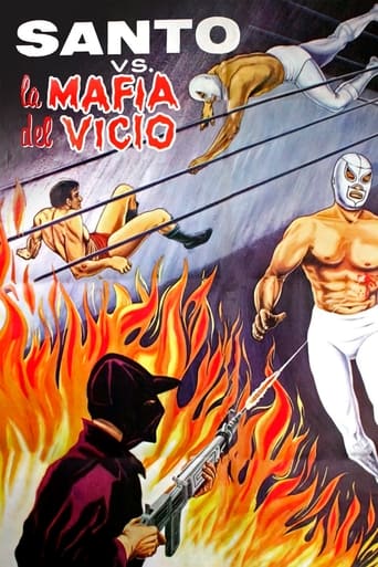 Poster of Santo vs. the Vice Mafia