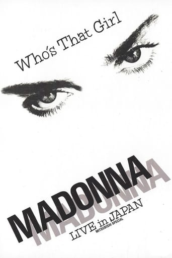 Poster of Madonna: Who's That Girl - Live in Japan