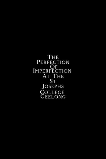 Poster of The Perfection of Imperfection at the St Josephs College Geelong
