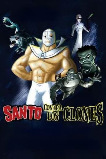 Poster of Santo Against The Clones